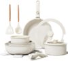 bazova Ceramic Nonstick 17-Piece Cookware Set