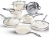 GOTHAM STEEL Ceramic Nonstick Cookware 12 Pc Set