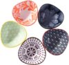BOSILI Ceramic Soy Sauce Dishes Set, Japanese Dipping Bowls