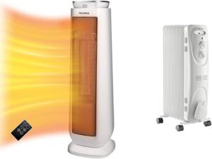 PELONIS Ceramic Tower Heater PHTPU1501 Indoor 1500W