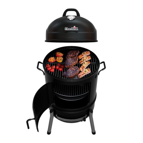 Char-Broil 20" Bullet Charcoal Smoker - 18202076 - Image 4