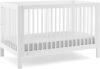 Delta Children Charlie 6-in-1 Convertible Crib, Bianca White