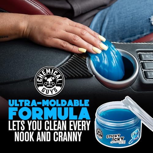 Chemical Guys Sticky Icky Car Cleaning Gel, Green Apple - Image 3