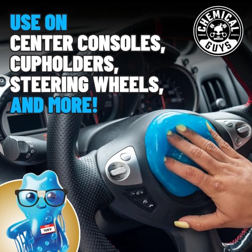 Chemical Guys Sticky Icky Car Cleaning Gel, Green Apple - Image 5