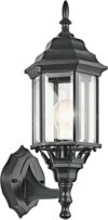 Kichler Chesapeake Outdoor Wall Light, 49255BK