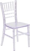 Flash Furniture Child’s Transparent Crystal Resin Chiavari Chair