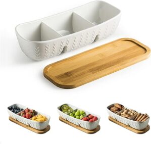 Miamolo Chip And Dip Serving Set With Tray