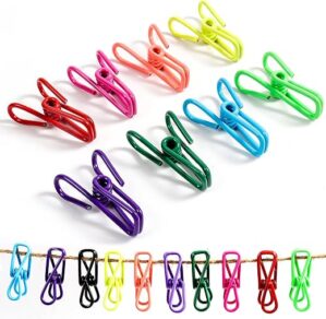 Okehlotos Chip Clips, Multi-Colored PVC Coated