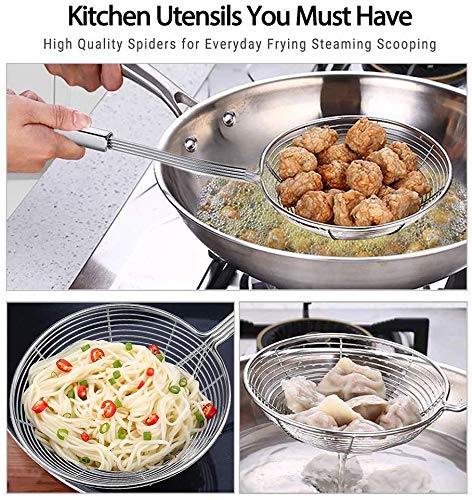 Chirano Stainless Steel Spider Strainer Spoon - Image 3