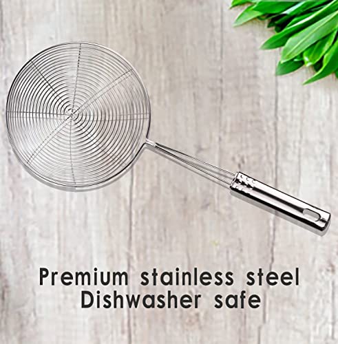 Chirano Stainless Steel Spider Strainer Spoon - Image 5