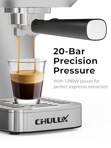 CHULUX Espresso Machine 20 Bar With Frother - Image 3