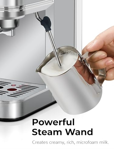 CHULUX Espresso Machine 20 Bar With Frother - Image 4