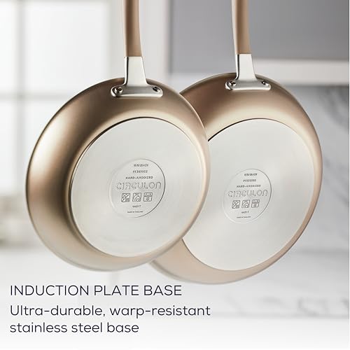 Circulon Premier Hard Anodized Nonstick Cookware Set, Bronze - Image 5
