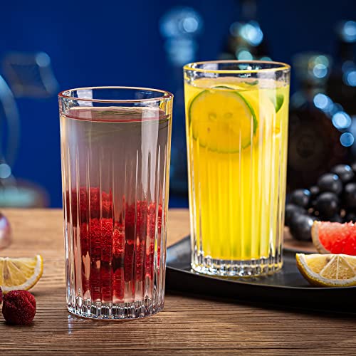 Claplante Crystal Highball Glasses, Set Of 6 - Image 3