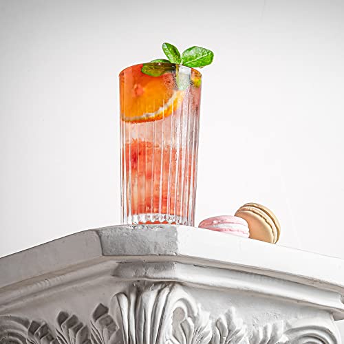 Claplante Crystal Highball Glasses, Set Of 6 - Image 5