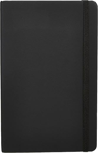 Amazon Basics Classic Grid Notebook, Graph Ruled, 5 x 8.25-Inch