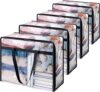 Lifewit Clear Clothes Storage Bags, 40L Plastic