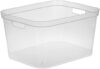 Sterilite Clear Storage Bin With Handles (6 Pack)