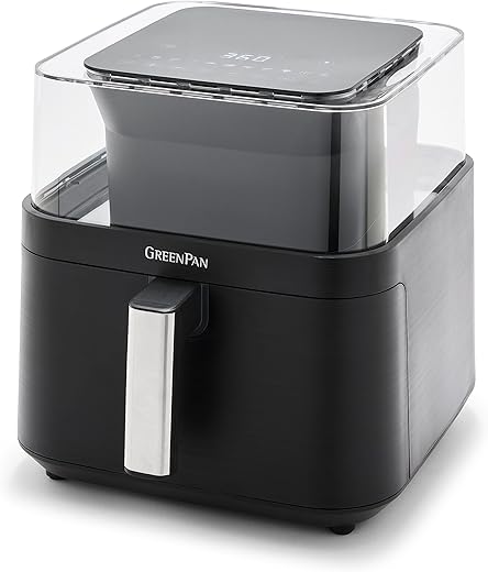 GreenPan Clearview 7QT Air Fryer, PFAS-Free