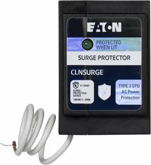 Eaton CLNSURGE Surge Breaker, 2-Pole, 120/240 VAC