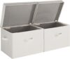 StorageWorks Closet Storage Bin With Lids, Fabric Bins