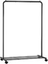 SONGMICS Clothes Rack With Wheels, Black UHSR25BK