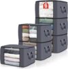 Fab totes Clothes Storage Bags, Foldable Thick Fabric