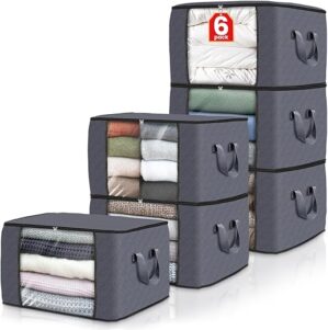 Fab totes Clothes Storage Bags, Foldable Thick Fabric
