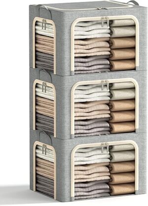 Furnhome Clothes Storage Bins With Lid