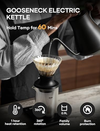 Cocinare Gooseneck Electric Kettle With Temperature Control - Image 2