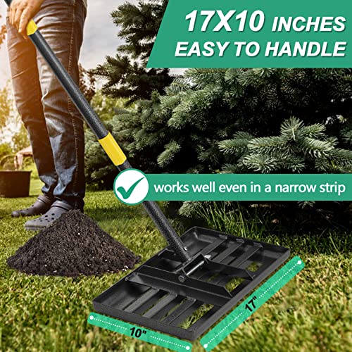COCONUT Lawn Leveling Rake With Adjustable Handle - Image 2