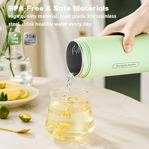 COHOLYTY Portable Electric Kettle: Travel Small Boiler - Image 3