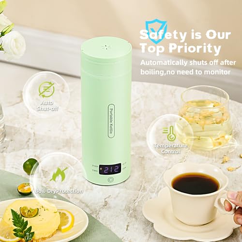 COHOLYTY Portable Electric Kettle: Travel Small Boiler - Image 5