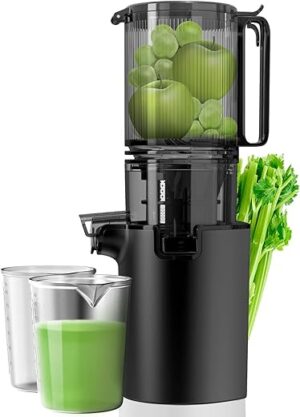 Canoly Cold Press Juicer, 6.1″ Large Chute