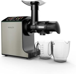 Whuto Cold Press Juicer, Easy Clean, Touch Screen