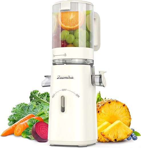 Zasmira Cold Press Juicer With 5" Chute