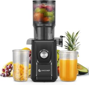 amzchef Cold Press Juicer With Large Chute