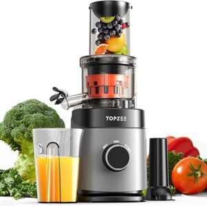 topzee Cold Press Juicer With Large Chute