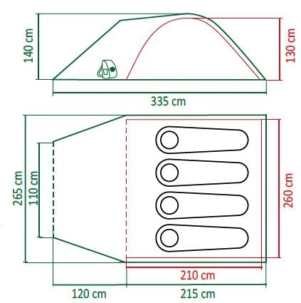 Coleman Kobuk Valley 4 Blackout Family Tent - Image 3