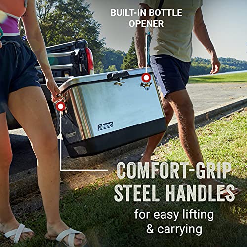 Coleman Reunion Premium Insulated Portable Cooler, 54qt - Image 3