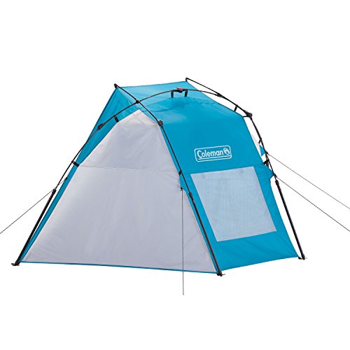 Coleman Shoreline Instant Beach Shade Tent, Blue - Image 3