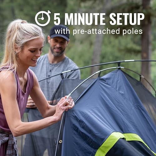 Coleman Skydome Dark Room Tent Blocks Sunlight - Image 2