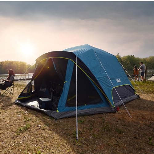 Coleman Skydome Dark Room Tent With Screen Room - Image 3
