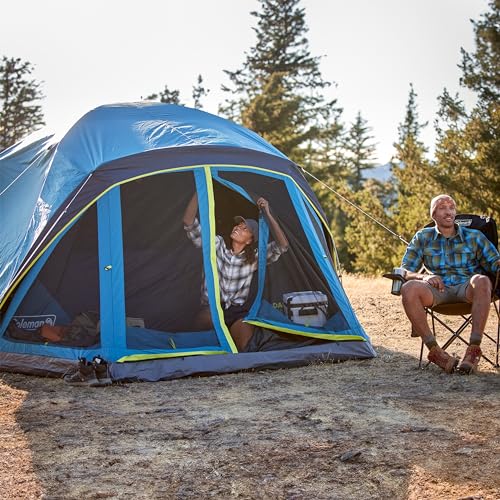 Coleman Skydome Dark Room Tent With Screen Room - Image 5