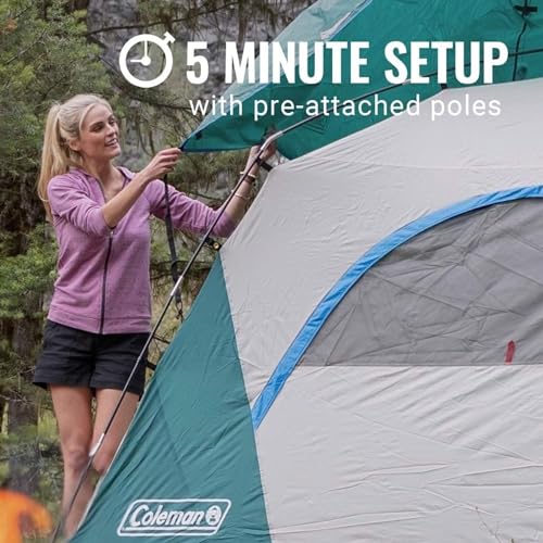 Coleman Skydome Tent 6P Evergreen C002 - Image 3