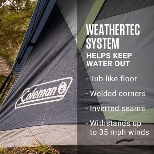 Coleman Skydome Tent 6P Evergreen C002 - Image 4