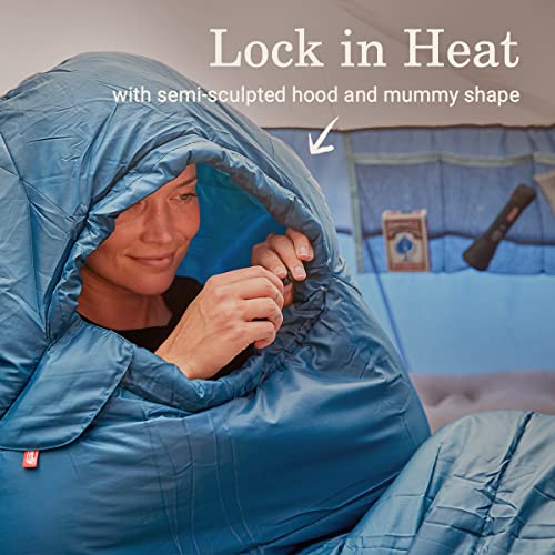Coleman Tidelands Mummy Sleeping Bag, Cool-Weather - Image 3