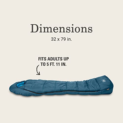 Coleman Tidelands Mummy Sleeping Bag, Cool-Weather - Image 5