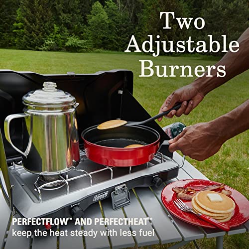 Coleman Triton+ 2 Burner Camp Stove And Chair - Image 4