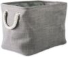 DII Collapsible Polyester Storage Bin With Handles